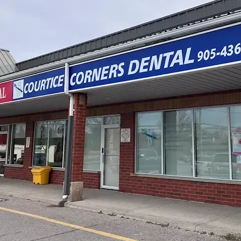 Exterior of Courtice Corners Dental
