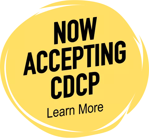 Now Accepting CDCP - Learn More